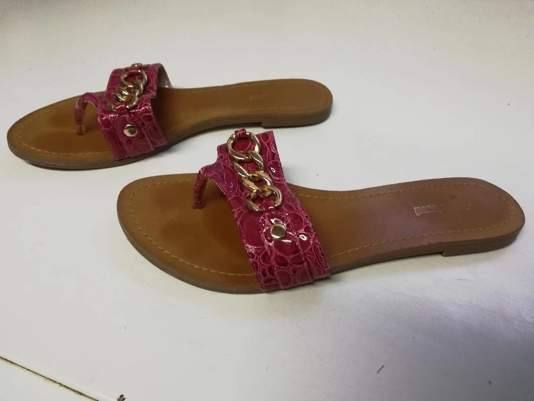 Fuchsia sandalen met ges maat 39 (interieure imperfecties) – photo 15